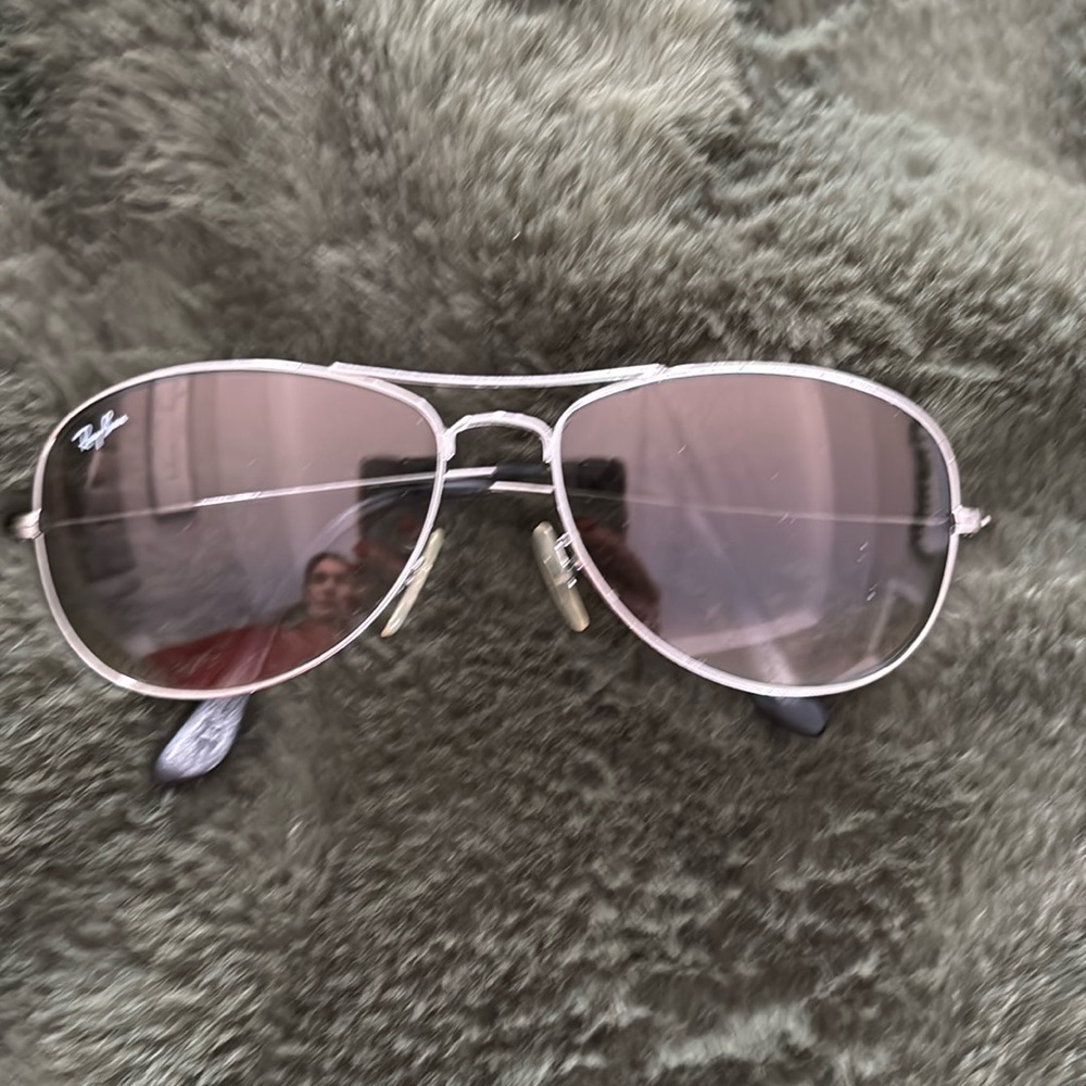 Ray-Ban Silver Aviator Sunglasses